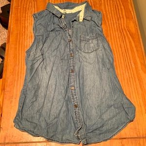 Chambray top